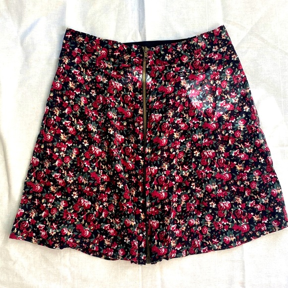 Urban Outfitters Floral Skater Skirt - Picture 1 of 5